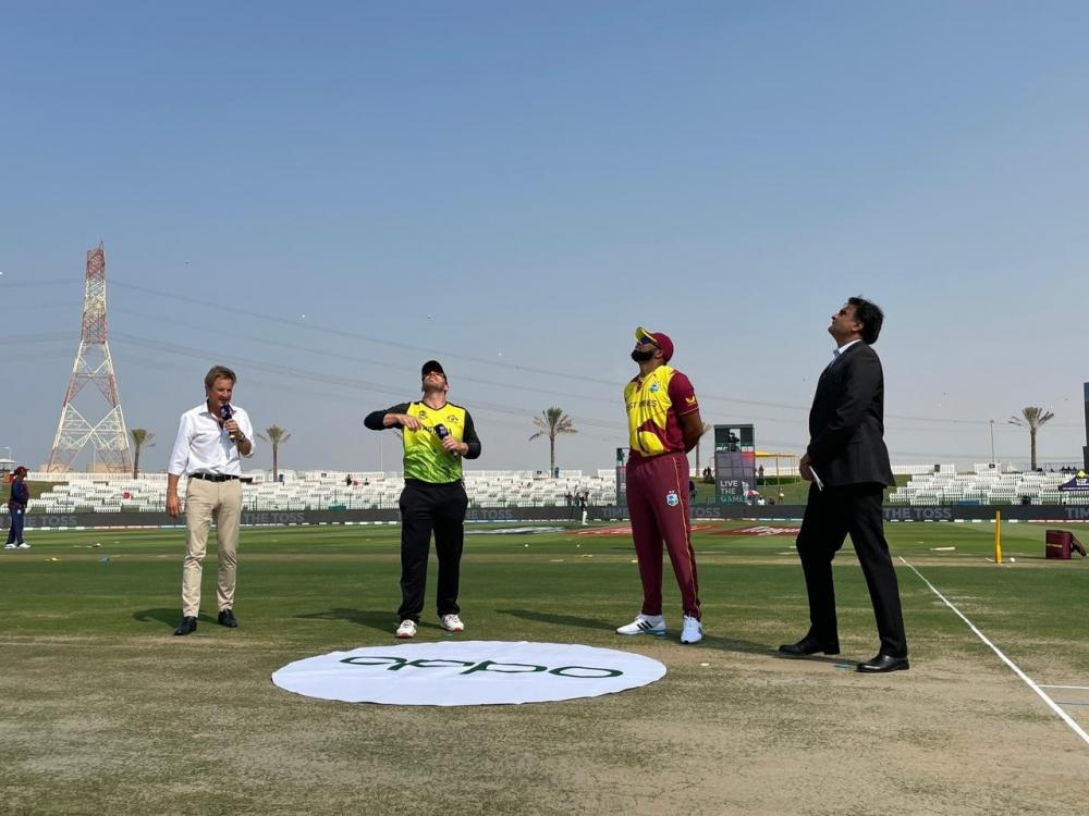 The Weekend Leader - T20 WC: Australia win toss and elect to bowl first against West Indies